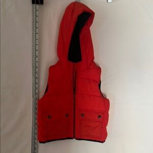 BabyGap Orange Hooded Puffer Vest